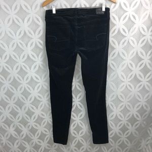 American Eagle Outfitters Pants - AEO Velvet Super Stretch Black Jeggings American Eagle Outfitters Pants - AEO Velvet Super Stretch Black Jeggings